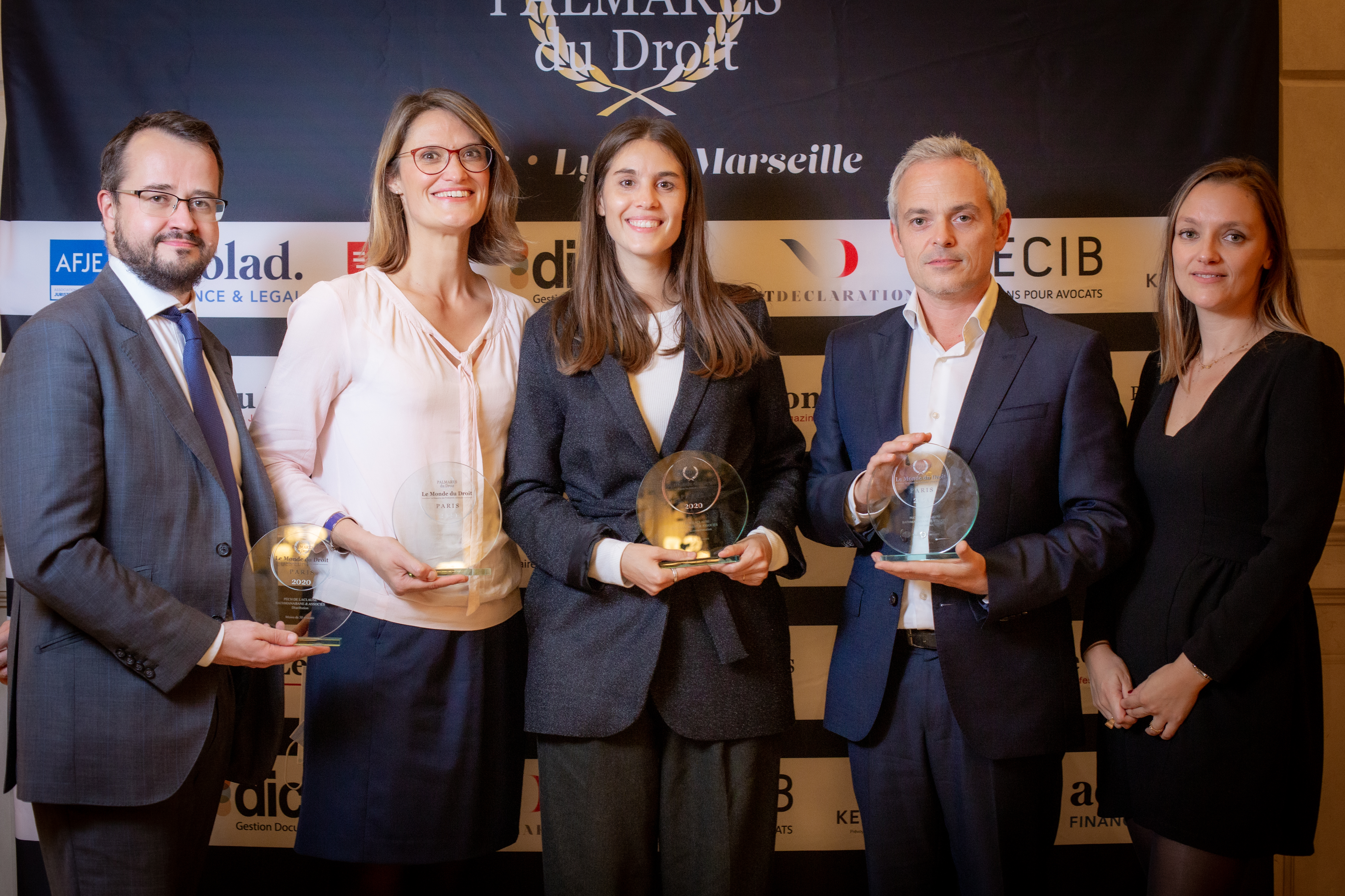 Visuel PBA récompensé par 4 prix au Palmarès du droit 2020