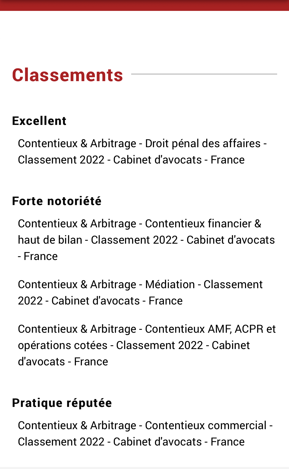 Visuel Ranking 'Décideurs' 2022 : Excellent
